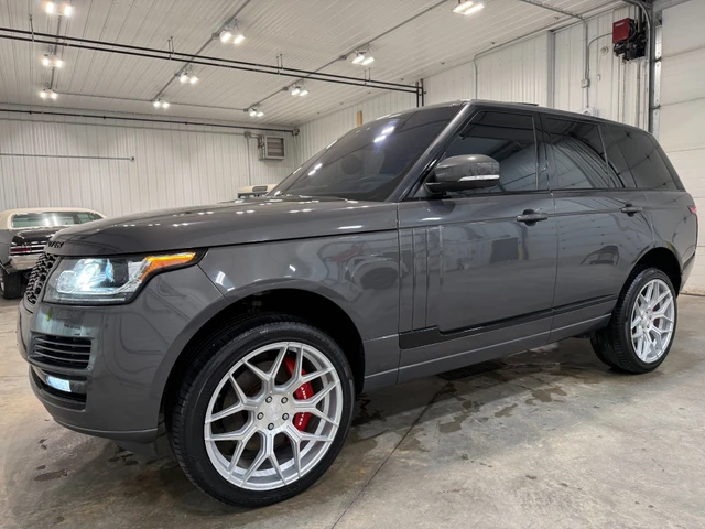 2017 Land Rover Range Rover SC, šedá, 152 000 km, dovoz Kanada — foto 2 z 5