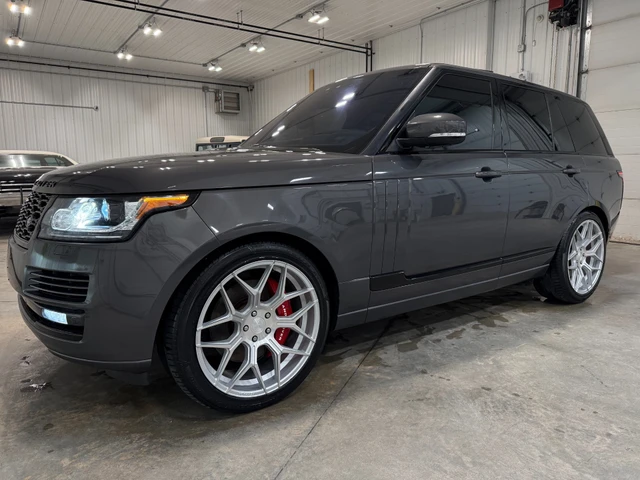 2017 Land Rover Range Rover SC, šedá, 152 000 km, dovoz Kanada — foto 3 z 5