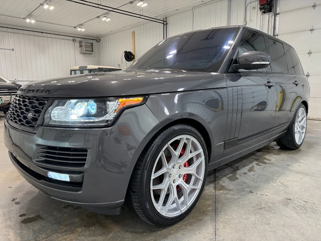 2017 Land Rover Range Rover SC, šedá, 152 000 km, dovoz Kanada — foto 4 z 5