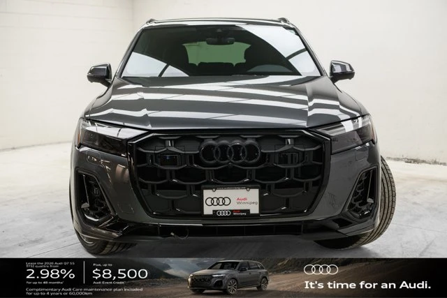 2026 Audi Q7 Progressiv, šedá, 97 km, dovoz Kanada — foto 2 z 20