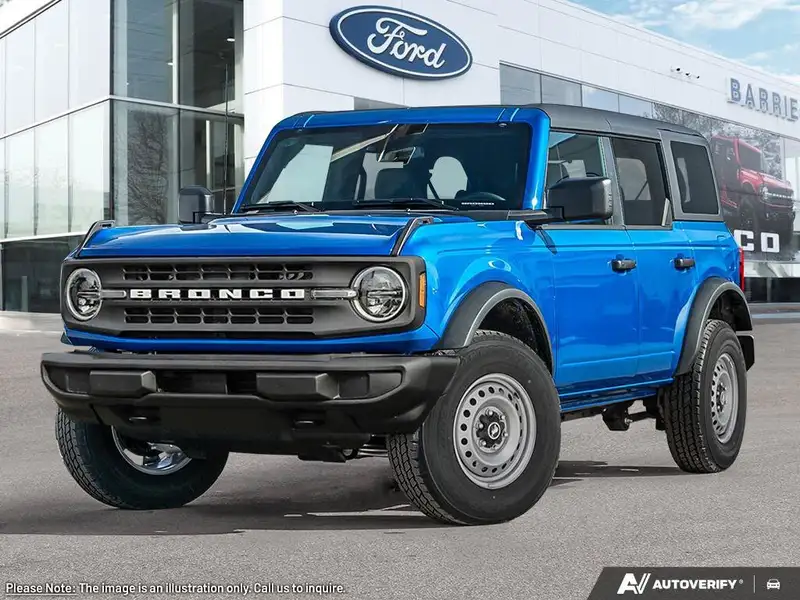 2026 Ford Bronco Base, modrá, 0 km, dovoz Kanada — foto 2 z 12
