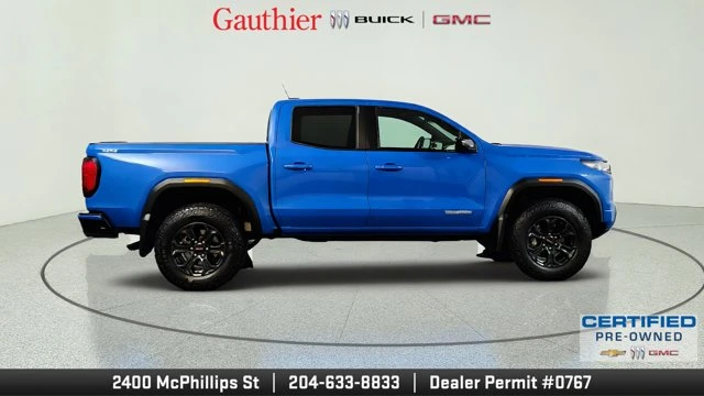 2025 GMC Canyon Elevation, modrá, 30 178 km, dovoz Kanada — foto 2 z 20