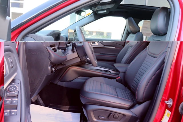 2026 Ford Explorer ST-Line, červená, dovoz Kanada — foto 8 z 20
