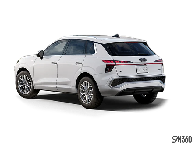 2026 Audi Q3 Progressiv, bílá, 90 km, dovoz Kanada — foto 2 z 3