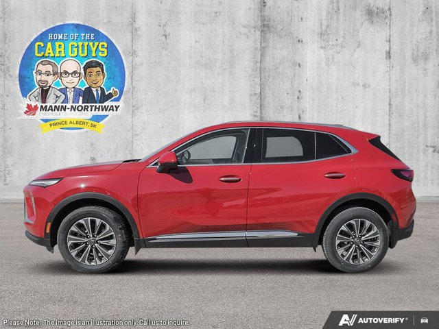 2026 Buick Envision Preferred, červená, 15 km, dovoz Kanada — foto 4 z 20