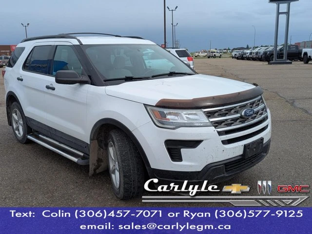 2018 Ford Explorer BASE 4WD, bílá, 94 800 km, dovoz Kanada — foto 2 z 12