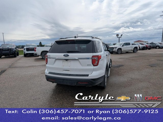 2018 Ford Explorer BASE 4WD, bílá, 94 800 km, dovoz Kanada — foto 4 z 12