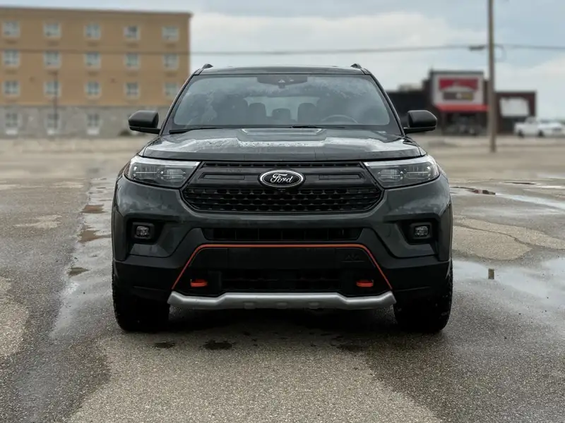 2022 Ford Explorer Timberline, černá, 99 465 km, dovoz Kanada — foto 2 z 12