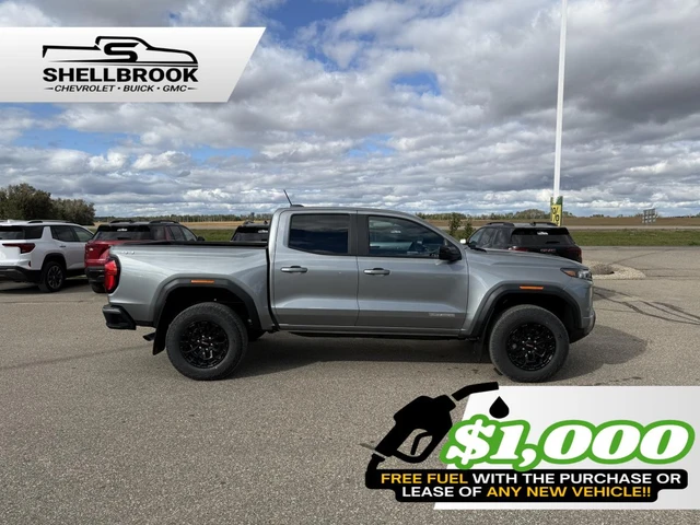 2026 GMC Canyon Elevation, stříbrná, 1 km, dovoz Kanada — foto 3 z 5