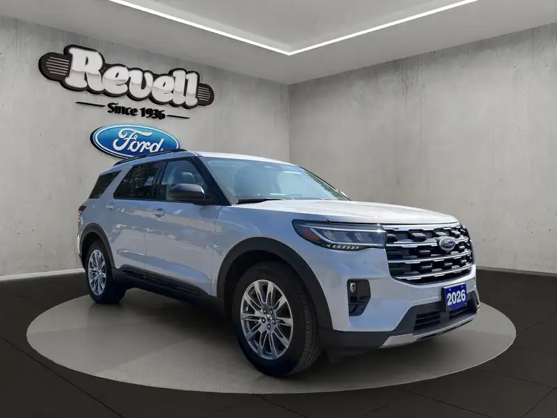 2026 Ford Explorer Active, bílá, dovoz Kanada — foto 8 z 12