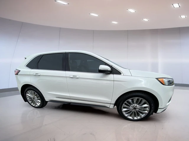 2020 Ford Edge Titanium, bílá, 137 329 km, dovoz Kanada — foto 4 z 20