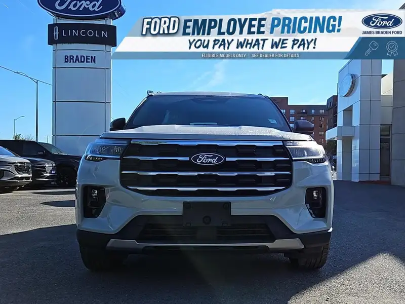 2027 Ford Explorer Active, šedá, 54 km, dovoz Kanada — foto 2 z 12