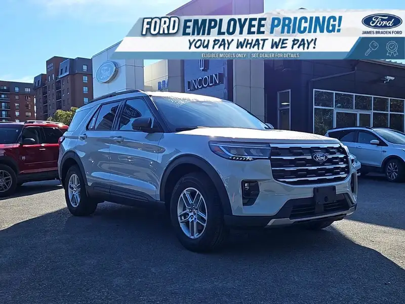 2027 Ford Explorer Active, šedá, 54 km, dovoz Kanada — foto 3 z 12