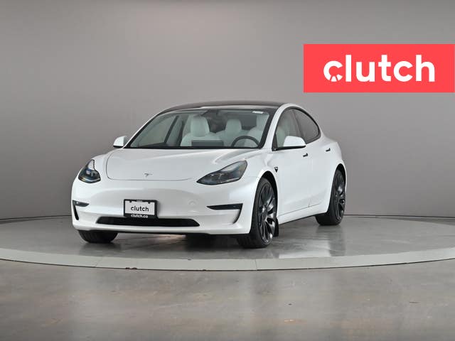 2021 Tesla Model 3 Performance, bílá, 82 237 km, dovoz Kanada — foto 3 z 20