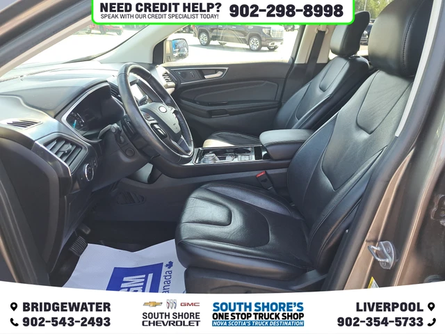 2019 Ford Edge Titanium, hnědá, 87 300 km, dovoz Kanada — foto 10 z 20