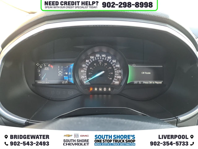 2019 Ford Edge Titanium, hnědá, 87 300 km, dovoz Kanada — foto 16 z 20