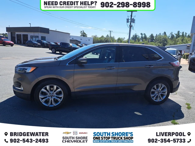 2019 Ford Edge Titanium, hnědá, 87 300 km, dovoz Kanada — foto 2 z 20