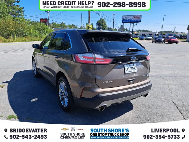 2019 Ford Edge Titanium, hnědá, 87 300 km, dovoz Kanada — foto 3 z 20