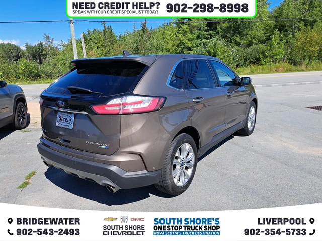 2019 Ford Edge Titanium, hnědá, 87 300 km, dovoz Kanada — foto 5 z 20