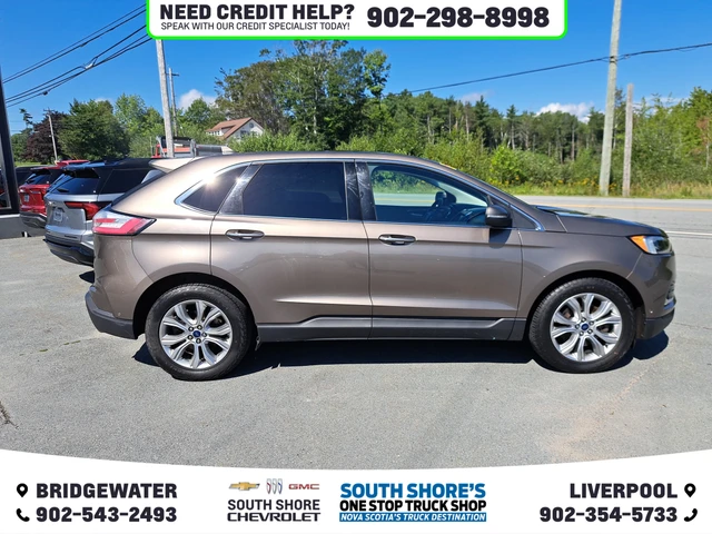 2019 Ford Edge Titanium, hnědá, 87 300 km, dovoz Kanada — foto 6 z 20