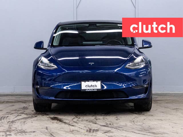 2022 Tesla Model Y Long Range, modrá, 73 612 km, dovoz Kanada — foto 2 z 20