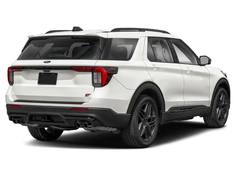 2026 Ford Explorer ST, bílá, 10 km, dovoz Kanada — foto 2 z 12