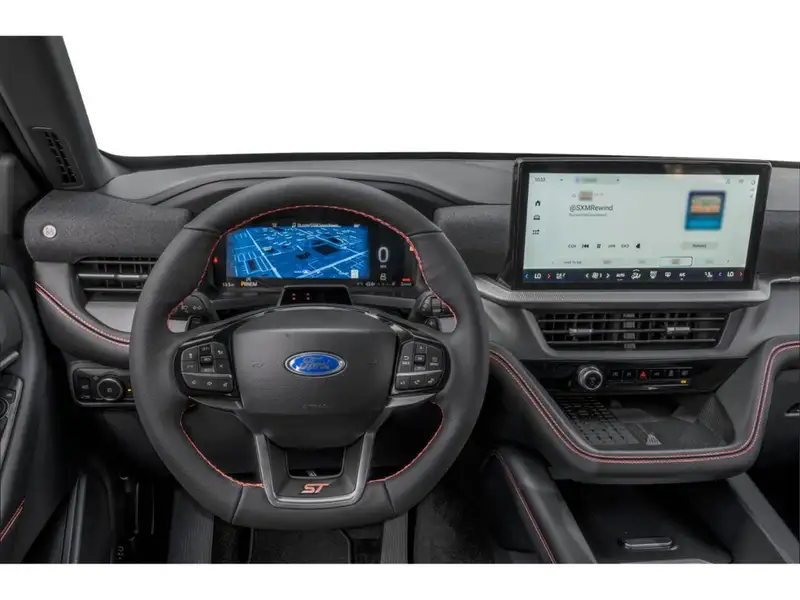 2026 Ford Explorer ST, bílá, 10 km, dovoz Kanada — foto 4 z 12