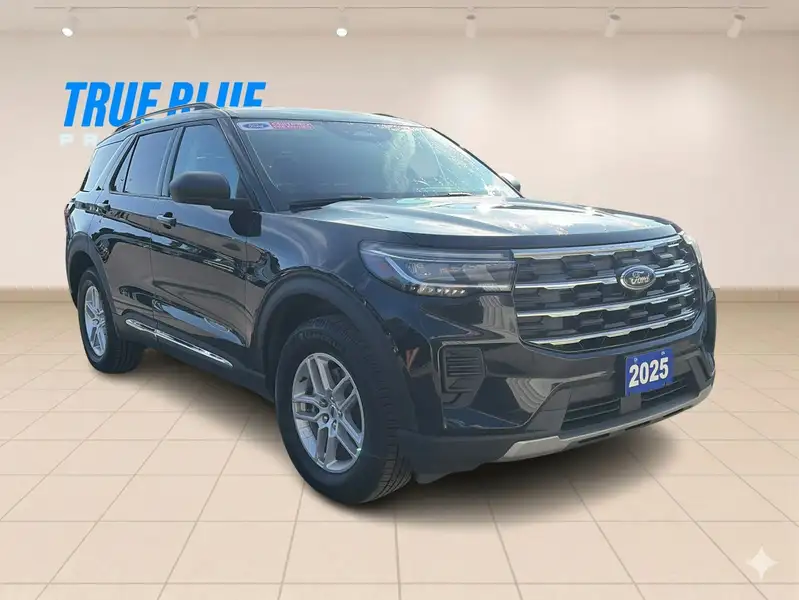 2025 Ford Explorer Active | 3 ROWS !! |, černá, 71 581 km, dovoz Kanada — foto 7 z 12