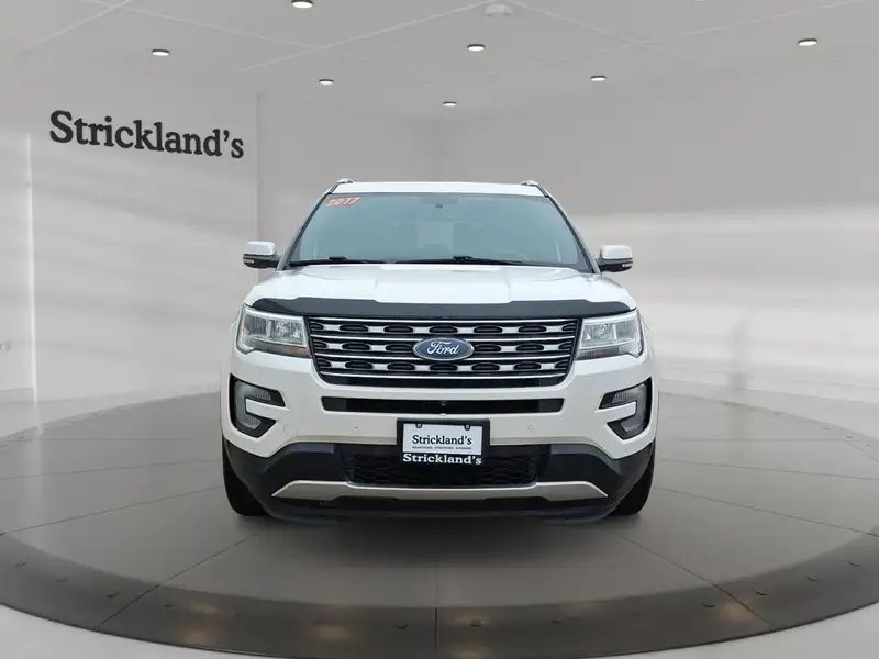 2017 Ford Explorer LIMITED, bílá, 178 001 km, dovoz Kanada — foto 2 z 12