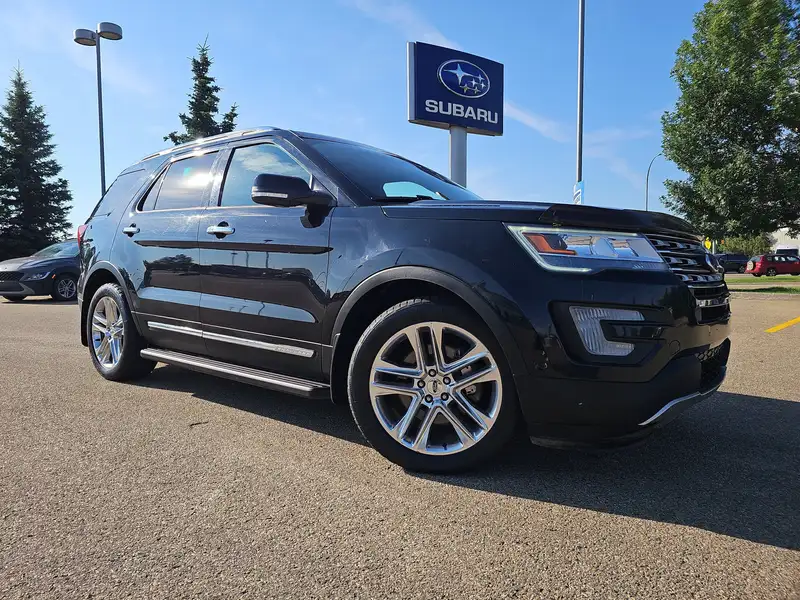 2017 Ford Explorer Limited, černá, 147 769 km, dovoz Kanada — foto 2 z 12