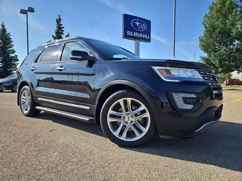 2017 Ford Explorer Limited, černá, 147 769 km, dovoz Kanada — foto 3 z 12