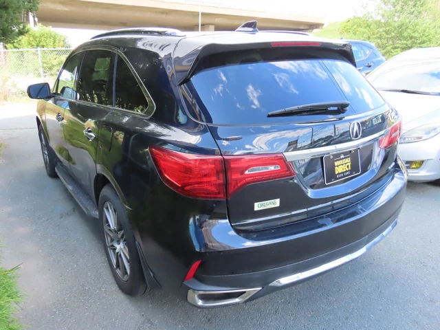 2017 Acura Mdx TECH PKG, černá, 162 665 km, dovoz Kanada — foto 4 z 9