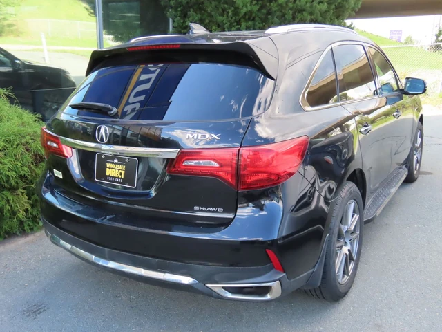 2017 Acura Mdx TECH PKG, černá, 162 665 km, dovoz Kanada — foto 5 z 9