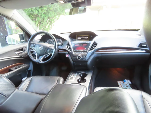 2017 Acura Mdx TECH PKG, černá, 162 665 km, dovoz Kanada — foto 6 z 9