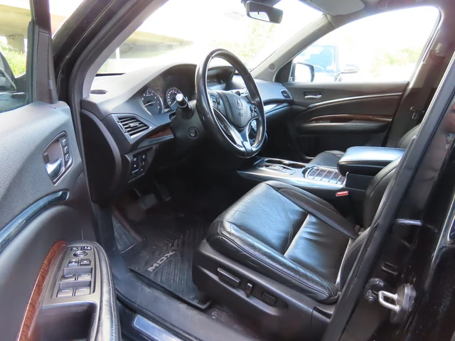 2017 Acura Mdx TECH PKG, černá, 162 665 km, dovoz Kanada — foto 7 z 9