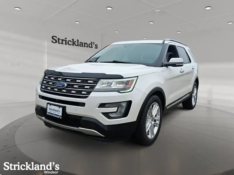 2017 Ford Explorer LIMITED, bílá, 178 001 km, dovoz Kanada — foto 1 z 12 2017 Ford Explorer LIMITED, bílá, 178 001 km, dovoz Kanada — foto 1 z 12