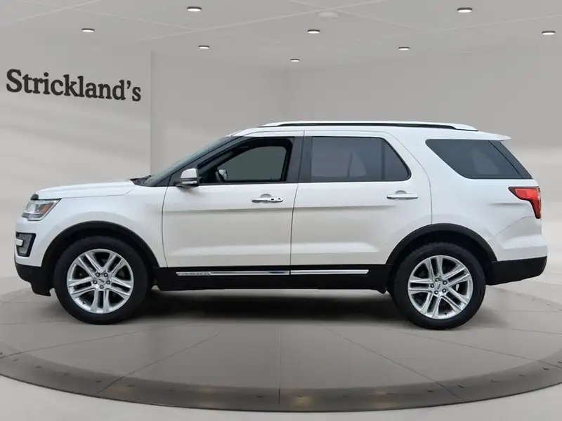 2017 Ford Explorer LIMITED, bílá, 178 001 km, dovoz Kanada — foto 5 z 12
