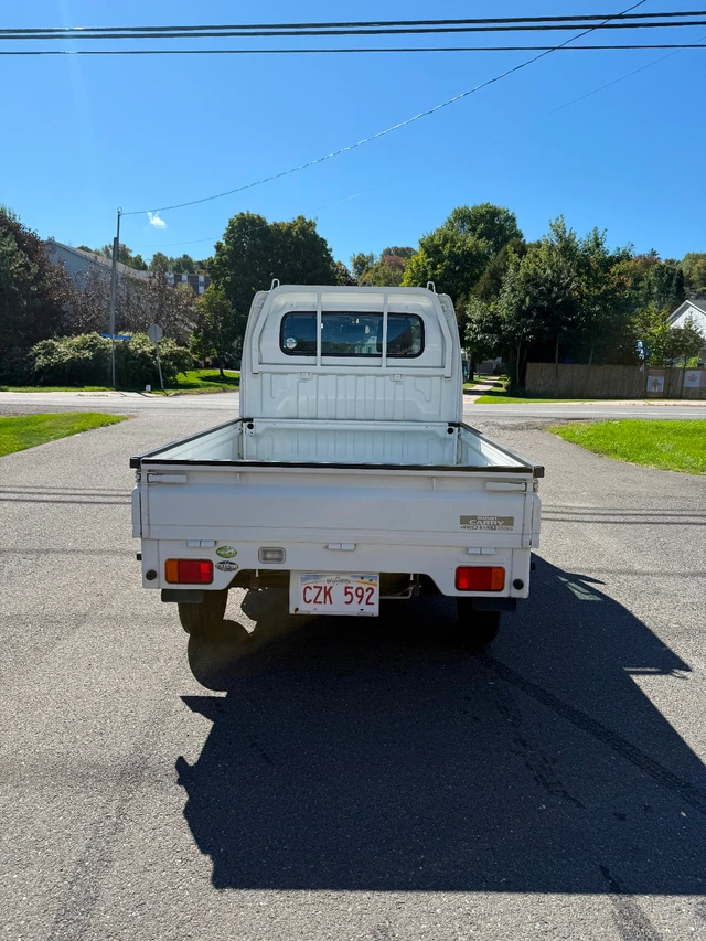 2005 Suzuki Carry, bílá, 43 000 km, dovoz Kanada — foto 4 z 5