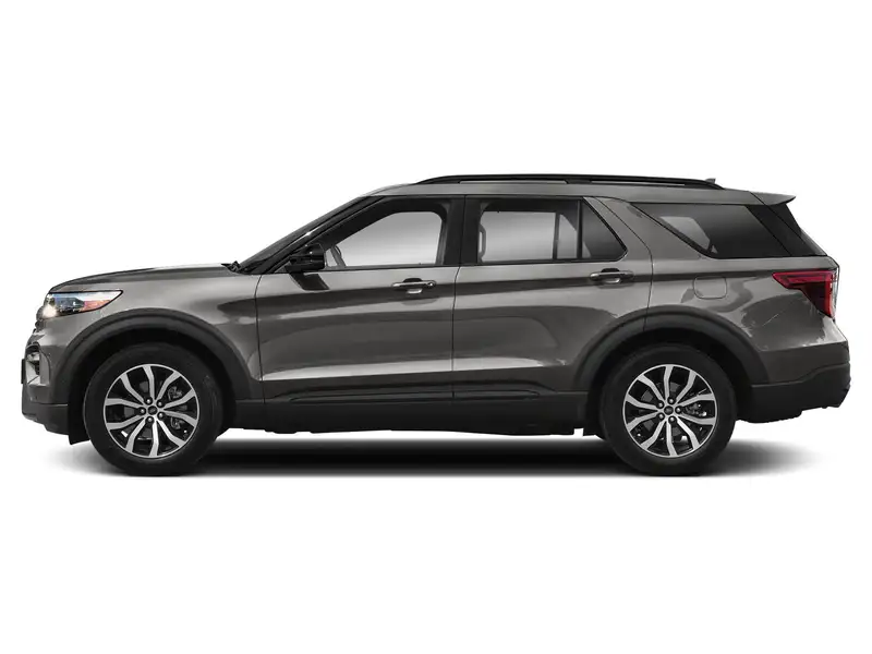 2022 Ford Explorer ST, šedá, 42 784 km, dovoz Kanada — foto 3 z 11