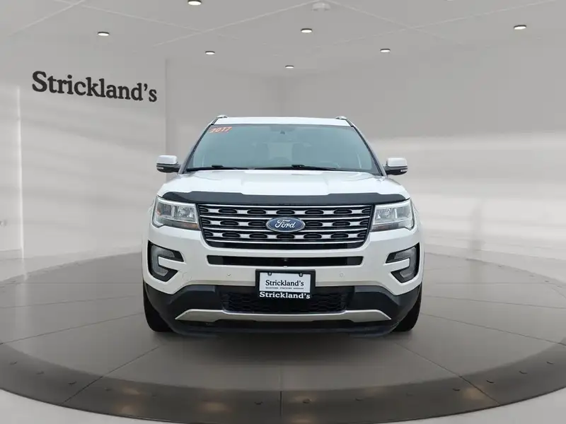 2017 Ford Explorer LIMITED, bílá, 178 001 km, dovoz Kanada — foto 2 z 12