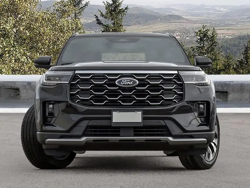 2026 Ford Explorer, černá, dovoz Kanada — foto 2 z 10
