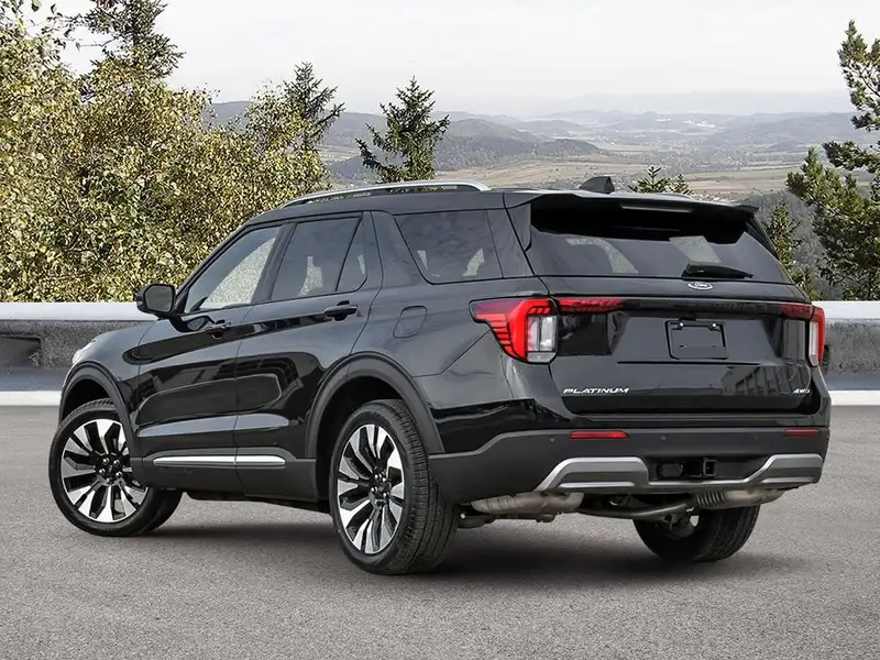 2026 Ford Explorer, černá, dovoz Kanada — foto 4 z 10