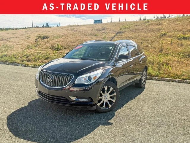 2017 Buick Enclave Leather, černá, 131 866 km, dovoz Kanada — foto 2 z 5