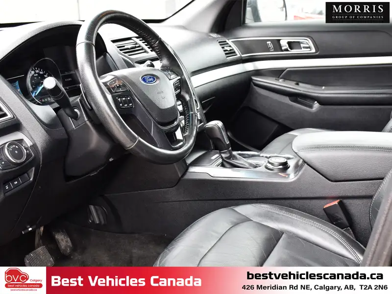 2017 Ford Explorer XLT, černá, 175 537 km, dovoz Kanada — foto 10 z 12