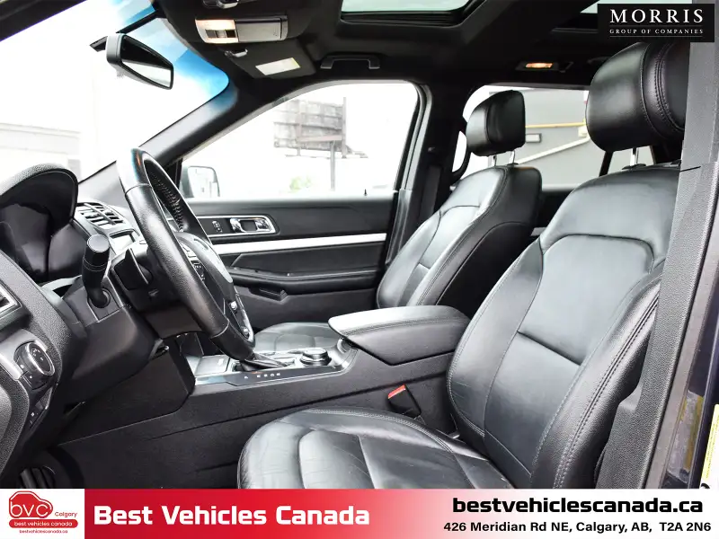 2017 Ford Explorer XLT, černá, 175 537 km, dovoz Kanada — foto 11 z 12
