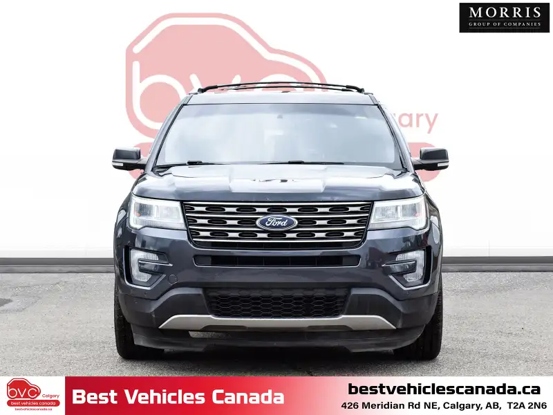 2017 Ford Explorer XLT, černá, 175 537 km, dovoz Kanada — foto 2 z 12