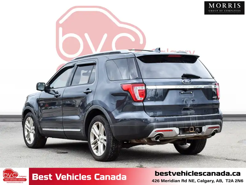 2017 Ford Explorer XLT, černá, 175 537 km, dovoz Kanada — foto 4 z 12