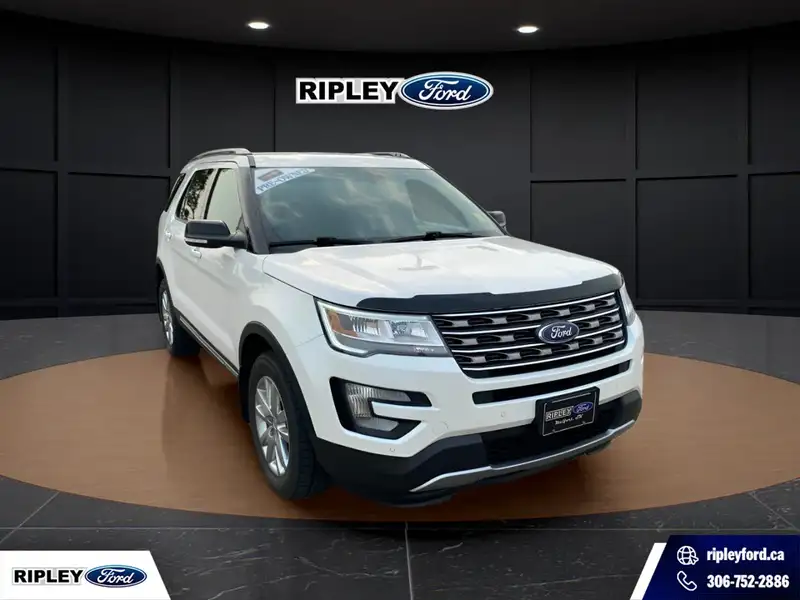2016 Ford Explorer XLT, bílá, 200 484 km, dovoz Kanada — foto 3 z 12