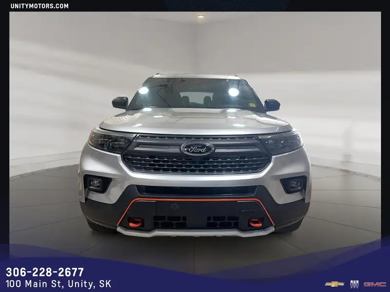 2023 Ford Explorer Timberline, šedá, 71 183 km, dovoz Kanada — foto 2 z 12