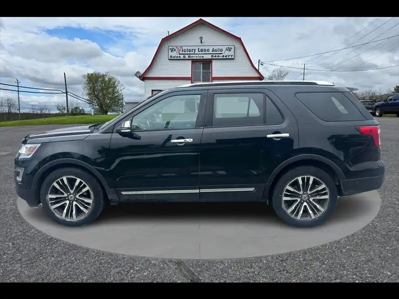 2017 Ford Explorer Platinum, černá, 214 055 km, dovoz Kanada — foto 7 z 12
